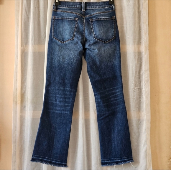 📌51 J BRAND MID RISE CROP JEANS WOMEN'S SIZE 23 - Picture 2 of 11